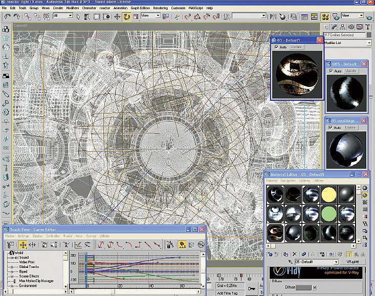 Рабочий стол 3ds MAX