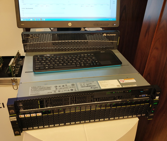 Серверное оборудование Huawei с поддержкой до 24 SSD-дисков NVMe и 8 скоростных дисков SAS
