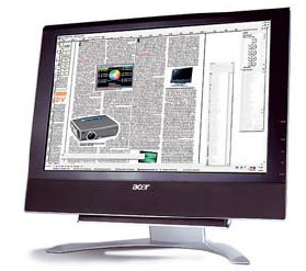 Широкоформатный ЖК4монитор Acer AL2032wm