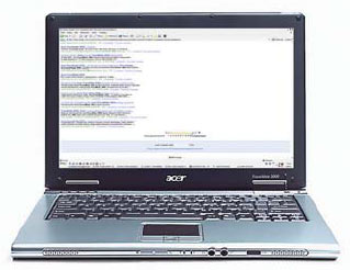 Ультракомпактный ноутбук Acer TravelMate 3000