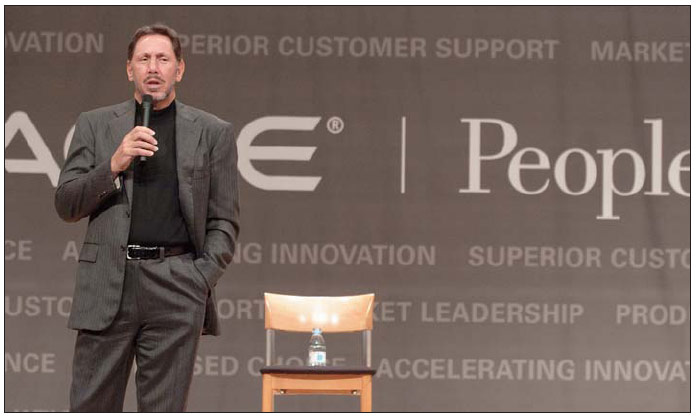 Ларри Эллисон, CEO Oracle, на волне успеха со времен покупки компании PeopleSoft