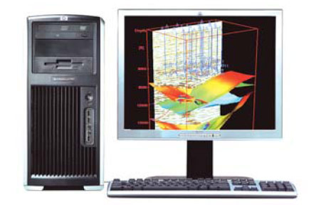 hp xw9300 — флагманская система в ряду рабочих станций Hewlett-Packard