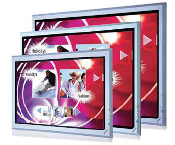 Семейство плазменных панелей Sony с разными размерами диагонали может быть использовано в качестве публичных дисплеев