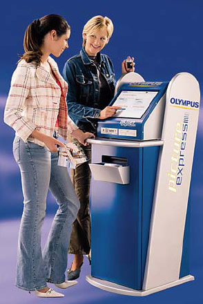 Фотокиоск Picture Express от Olympus в людных местах — источник дополнительной прибыли