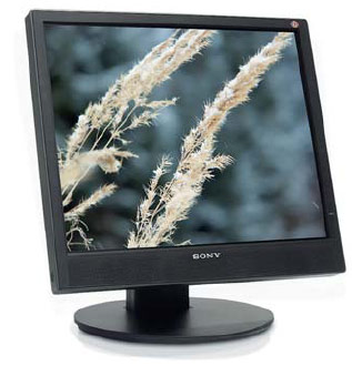 Строгий внешний вид монитора Sony SDM-X95K указывает на его офисное предназначение