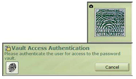 Отпечаток пальца выступает универсальным паролем для запуска ОС, входа на защищенные сайты, запуска приложений и криптивания отдельных файлов