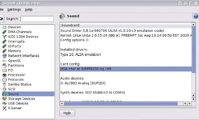 У MEPIS никаких проблем с аудиокомпонентами не возникло