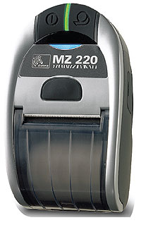 Zebra MZ220 — компактный принтер для печати чеков и этикеток
