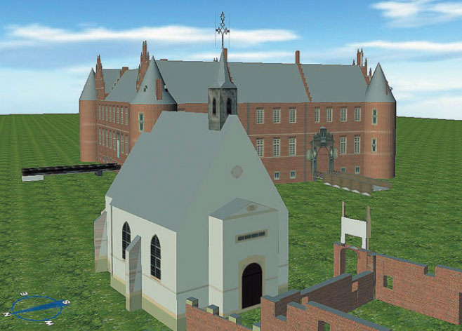 Загородное поместье в формате CityGML