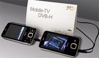 Мобильные терминалы для просмотра ТВ в стандарте DVB-H