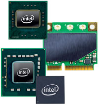 Семейство компонентов для технологии Centrino 2 для мобильных устройств малого форм-фактора