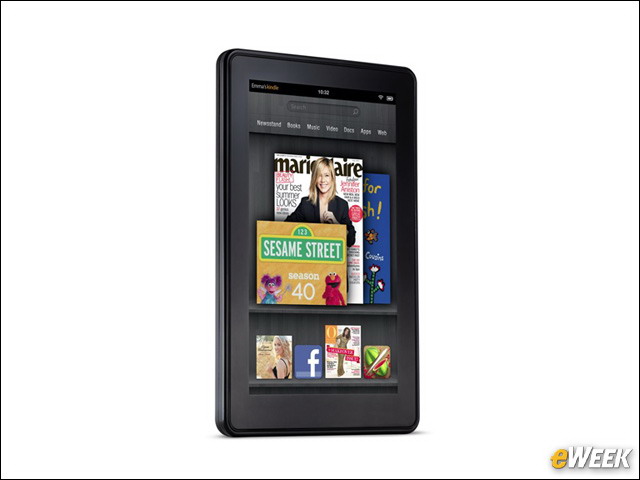 9.  Amazon Kindle Fire