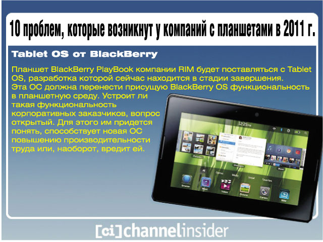 8. Tablet OS от BlackBerry