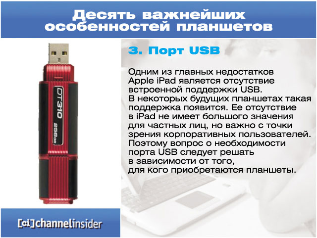 3.  USB