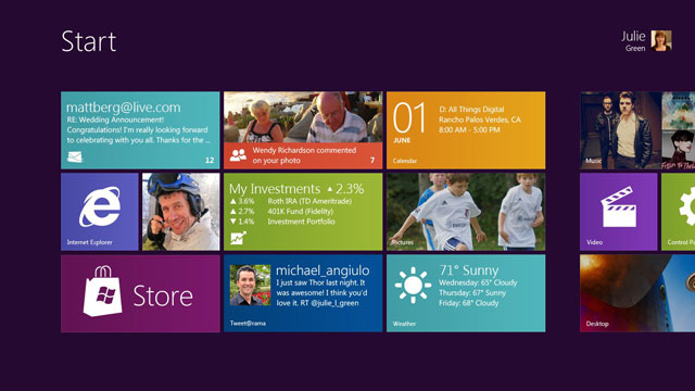 ��������� ����� Windows 8
