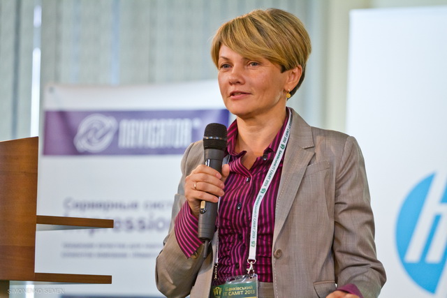Наталия Синявская, директор Генерального департамента информационных технологий и платежных систем  Национального банка Украины 